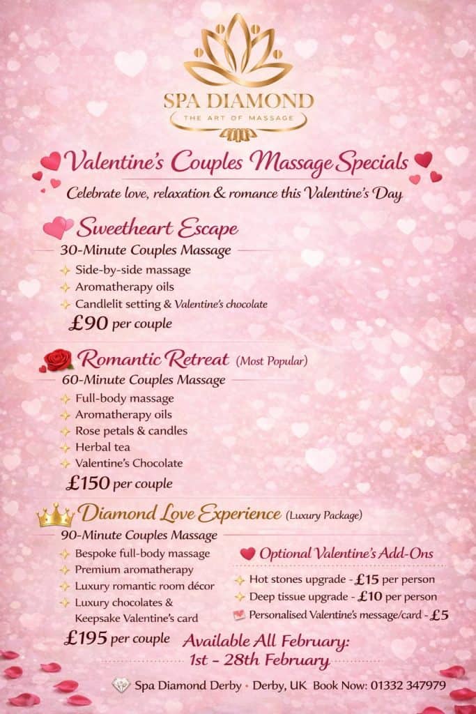 Spa Diamond's Valentine's Packages